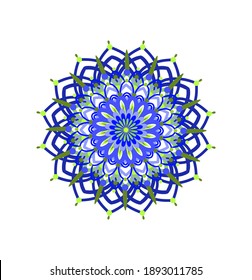 ilustración vectorial gráfico de arte vectorial de mandala étnica - patrón sin fisuras, con forma de doodle floral dibujada a mano adornado en colores brillantes. apto para cubiertas, tejidos y motivos de cerámica, impreso en ropa.