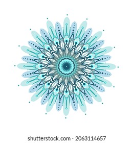 illustration vector graphic of ethnic mandala vector art - seamless pattern, with hand drawn floral doodle shape ornament in bright colors. fit for covers, fabric and ceramic motifs, print on clothes.