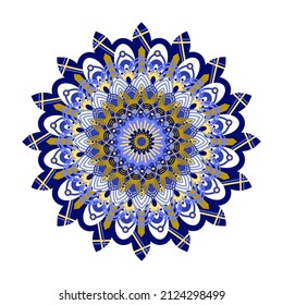 illustration vector graphic of ethnic mandala vector art - seamless pattern, with hand drawn floral doodle shape ornament in bright colors. fit for covers, fabric and ceramic motifs, print on clothes.