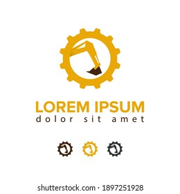 Illustration Vector Graphic of Excavator Logo. Perfect to use for Construction Company