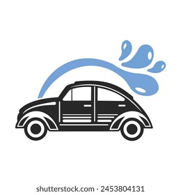 Illustration Vektorgrafik Grafik von excotic Car Wash Logo
