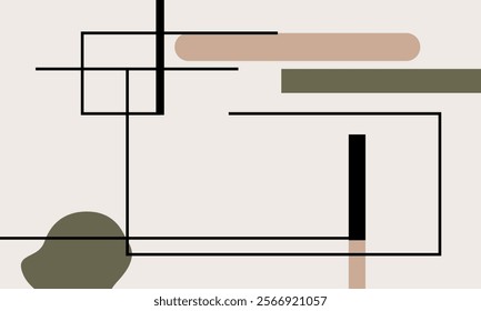 illustration vector graphic of exotic abstract background