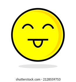 Illustration Vector Graphic of Facial Expression Icon.