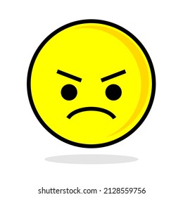 Illustration Vector Graphic of Facial Expression Icon.