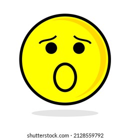 Illustration Vector Graphic of Facial Expression Icon.