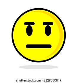 Illustration Vector Graphic of Facial Expression Icon.