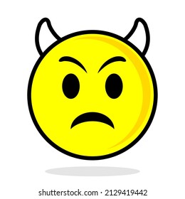Illustration Vector Graphic of Facial Expression Icon.
