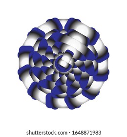 
illustration vector graphic of Fantasy round pattern. Circular ornament design element.  fit for logo, icon or symbol, etc