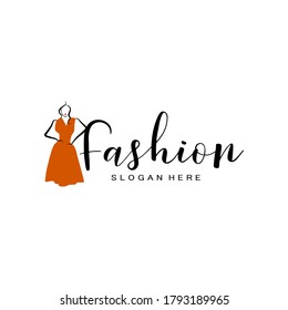 Illustration vector graphic of Fashion logo. good for brand boutique, store logo
