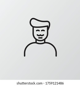 Illustration vector graphic of father Icon. 