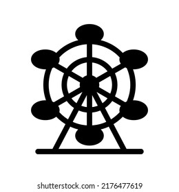 Ilustración Gráfica vectorial del icono de la rueda de escombros 