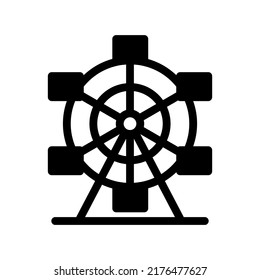 Vektorgrafik der Vektorgrafik des Riesenrades 