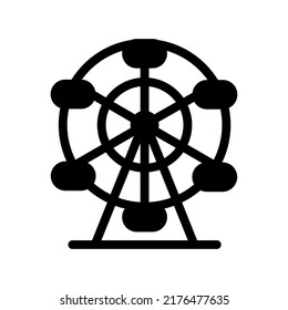 Ilustración Gráfica vectorial del icono de la rueda de escombros 