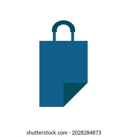 Gráfico vectorial de ilustración del logotipo de la maleta de archivo. Perfecto para la compañía tecnológica