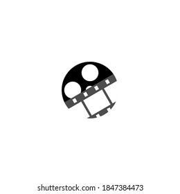 Illustration Vector Graphic of Film Roll Logo