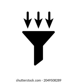 Illustration Vector Graphic of Filter icon
