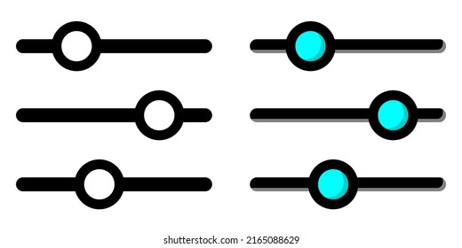 Illustration Vector Graphic of filtering sort, filter icon
