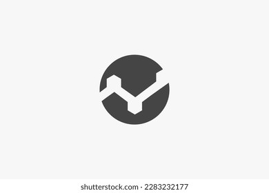 Ilustración vectorial gráfico del crecimiento del comercio electrónico de finanzas. Bien por icono o logotipo