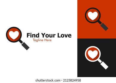 Illustration Vector Graphic of Find Your Love Logo. Perfect to use for Technology Company