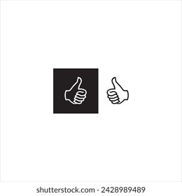Illustration vector graphic of finger icon, white background