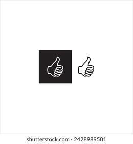 Illustration vector graphic of finger icon, white background