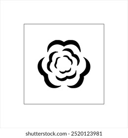 Ilustración Vector gráfico de icono de fuegos artificiales, blanco y negro
