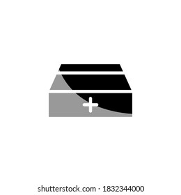 Illustration Vector graphic of first aid box icon