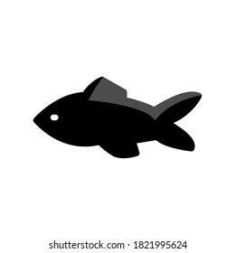 Illustration Vector graphic of fish icon