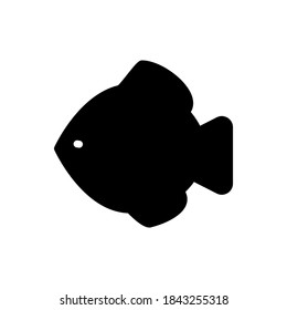 Illustration Vector graphic of fish icon