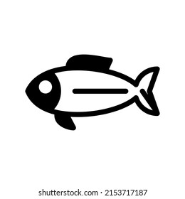 Illustration Vector graphic of fish icon template