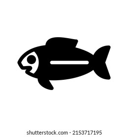 Ilustración Gráfico vectorial de la plantilla de icono de pescado