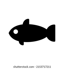 Illustration Vector graphic of fish icon template