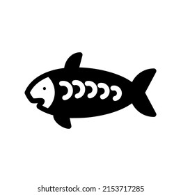 Illustration Vector graphic of fish icon template