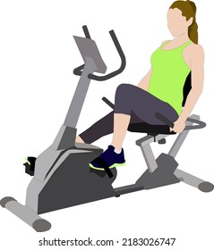 Illustration vector graphic of Fitness. Suitable for gym logos, graphic resources, templates, symbols, icons.