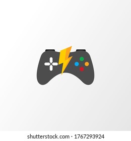 Illustration Vector Graphic of Flash Joystick. Perfect to use for Gaming or Electronic Sport Company