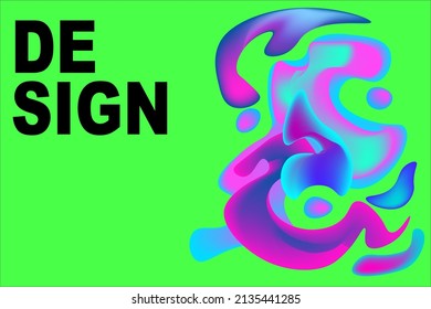 illustration vector graphic flat abstrack color simply with gradient for banner ,poster, template, website design ,etc