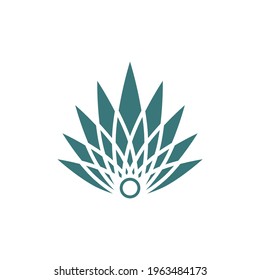 Illustration Vector Graphic Of Flat Agave Logo