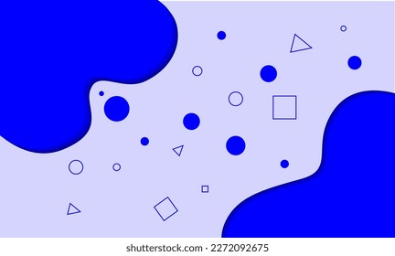 gráfico vectorial de ilustración de fondo geométrico plano