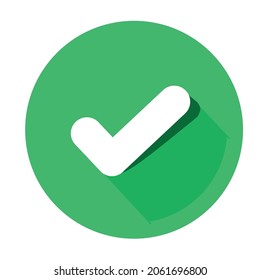 illustration vector graphic of flat icon check perfect for app features