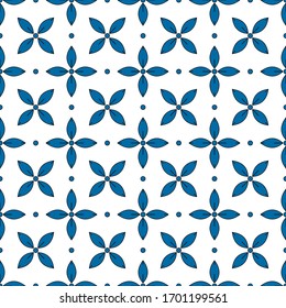 illustration vector graphic of Floral Pattern. Floral Batik seamless Pattern