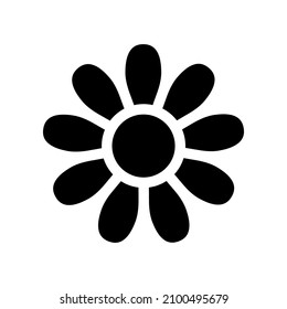 Illustration Vector graphic of flower icon. Fit for floral, garden, blossom, beautiful etc.