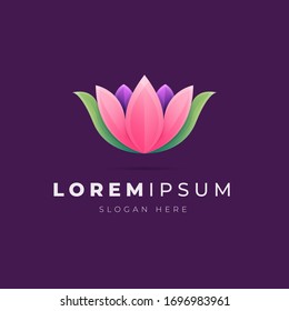 Illustration vector graphic of flower logo. Ready to use.