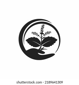 Illustration Vector Graphic Of Flower logo for yoga, organic, bio, boutique, cosmetics, spa, natural store. Premium elegant simple flower or leaf floral logo