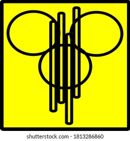 Vektorgrafik von Blumenmandalakonzepten