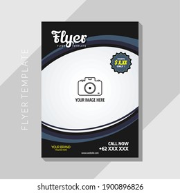 Illustration vector graphic of flyer template, perfect for flyer restaurant, flyer menu, restaurant menu, restaurant template, business, business template, cafe, menu, etc