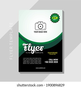 Illustration vector graphic of flyer template, perfect for flyer restaurant, flyer menu, restaurant menu, restaurant template, business, business template, cafe, menu, etc