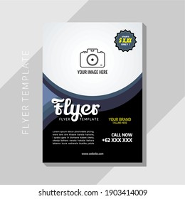 Illustration vector graphic of flyer template, perfect for flyer restaurant, flyer menu, restaurant menu, restaurant template, business, business template, cafe, menu, etc
