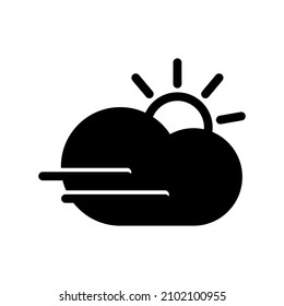 Illustration Vector Graphic of Fog Day icon