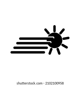 Illustration Vector Graphic of Fog Day icon