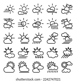 Illustration Vector Graphic of Fog Day icon